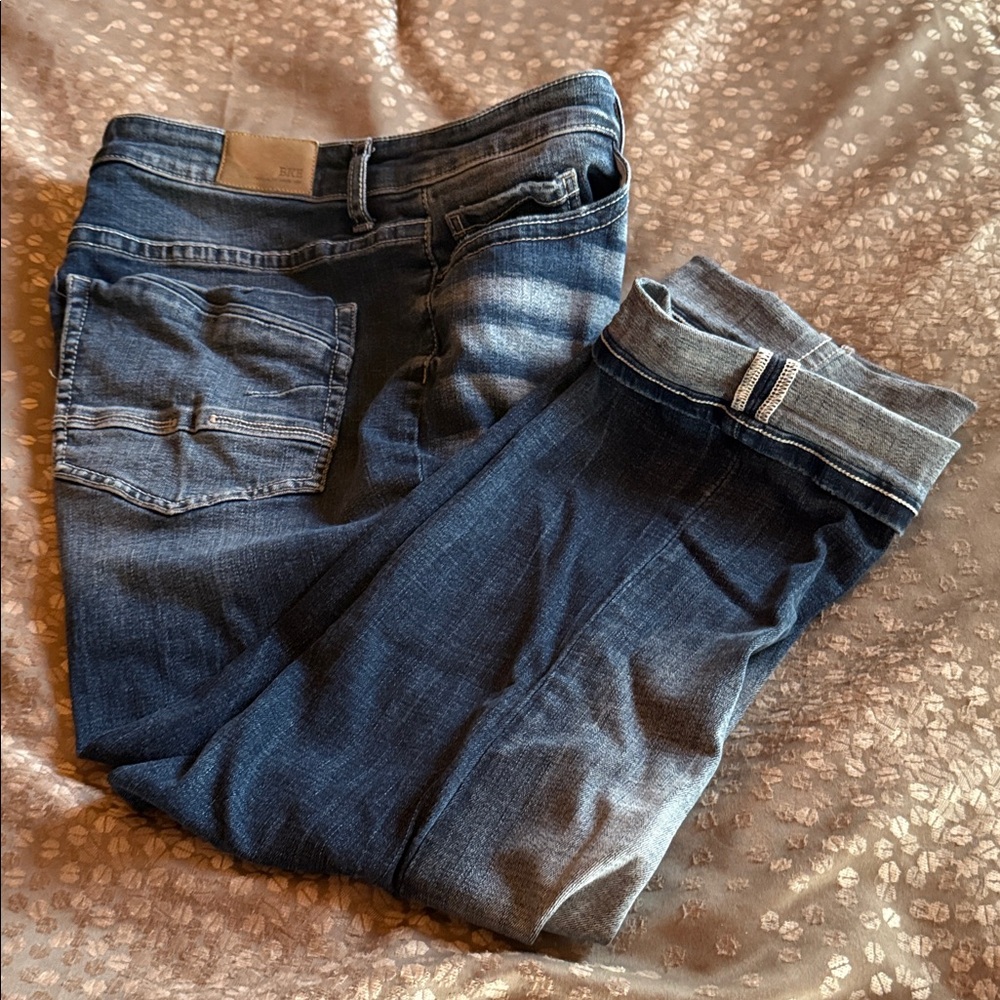 BKE Parker Women's Dark Blue STRAIGHT Jeans